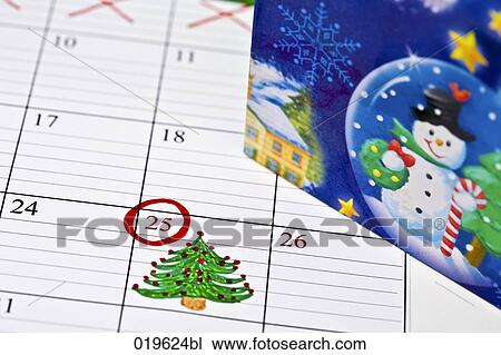 calendar with drawing of christmas tree marking christmas day View Large Photo Image Stock Image - calendar with drawing of christmas tree marking christmas day. Fotosearch
