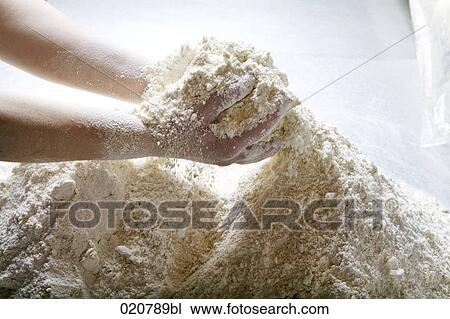 detail of baker mixing dough View Large Photo Image Stock Image - detail of baker mixing dough. Fotosearch