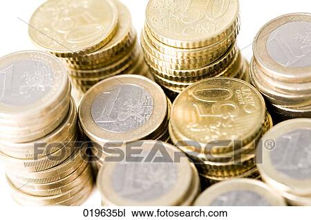 piles of euro coins View Large Photo Image Stock Image - piles of euro coins. Fotosearch