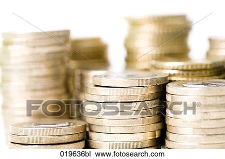 piles of euro coins View Large Photo Image Stock Image - piles of euro coins. Fotosearch