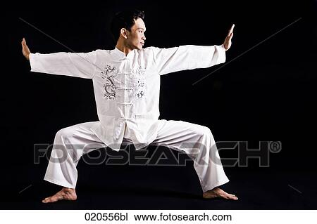 portrait of asian man doing martial arts View Large Photo Image Stock Image - portrait of asian man doing martial arts. Fotosearch