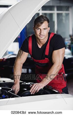 portrait of mechanic View Large Photo Image Stock Image - portrait of mechanic. Fotosearch