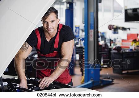 portrait of mechanic View Large Photo Image Stock Image - portrait of mechanic. Fotosearch