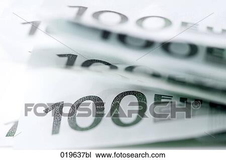 still life of one hundred euro banknotes View Large Photo Image Stock Image - still life of one hundred euro banknotes. Fotosearch