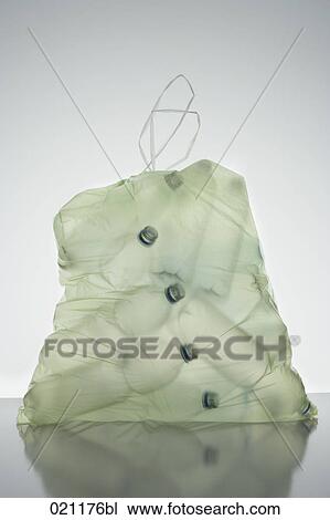 Stock Image - bag with plastic bottles. Fotosearch