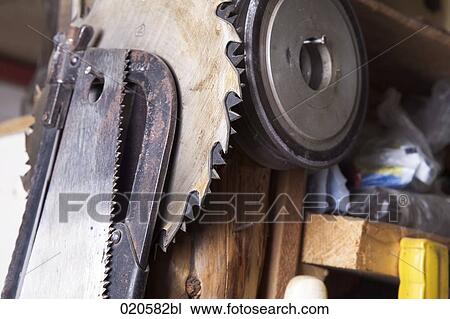 different saws in workshop View Large Photo Image Stock Image - different saws in workshop. Fotosearch