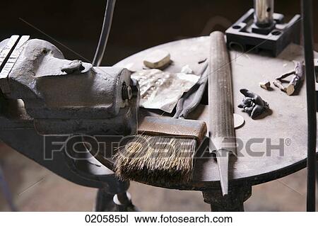different tools on table in workshop View Large Photo Image Stock Image - different tools on table in workshop. Fotosearch