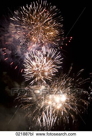 fireworks at night View Large Photo Image Stock Image - fireworks at night. Fotosearch