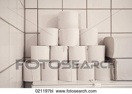 pile of toilet paper View Large Photo Image Stock Image - pile of toilet paper. Fotosearch