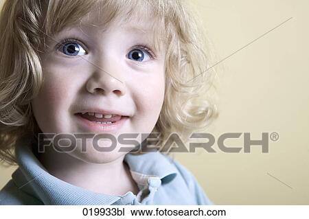 portrait of blond young boy View Large Photo Image Stock Image - portrait of blond young boy. Fotosearch