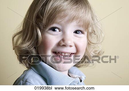 portrait of blond young boy View Large Photo Image Stock Image - portrait of blond young boy. Fotosearch