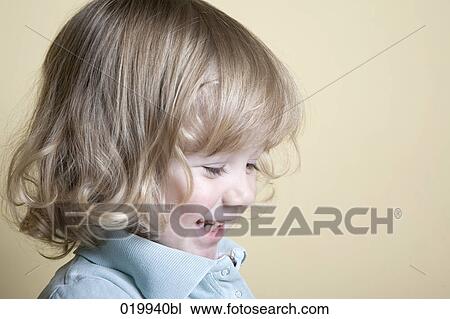 portrait of blond young boy View Large Photo Image Stock Image - portrait of blond young boy. Fotosearch