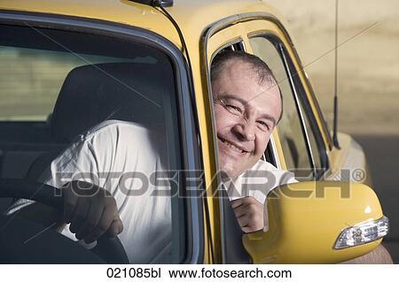 portrait of taxi driver View Large Photo Image Stock Image - portrait of taxi driver. Fotosearch
