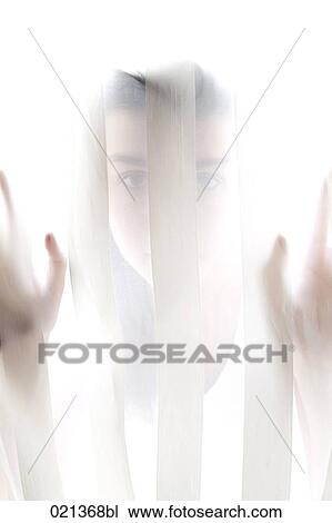 portrait of teenage girl behind curtain View Large Photo Image Stock Image - portrait of teenage girl behind curtain. Fotosearch
