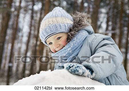 portrait of young girl in winter forest View Large Photo Image Stock Image - portrait of young girl in winter forest. Fotosearch