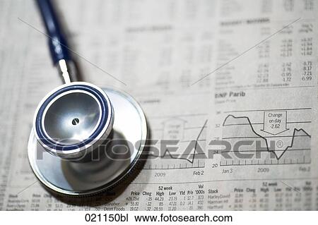 stethscope on page of business paper View Large Photo Image Stock Image - stethscope on page of business paper. Fotosearch