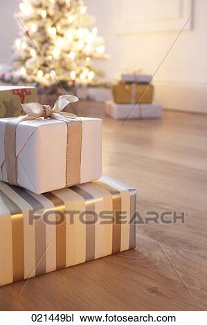 still life of christmas presents View Large Photo Image Stock Image - still life of christmas presents. Fotosearch