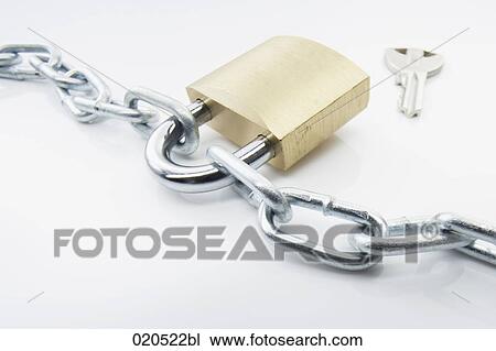 still life of padlock key and chain View Large Photo Image Stock Image - still life of padlock key and chain. Fotosearch