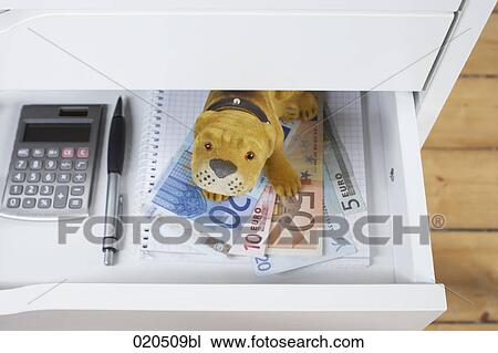 view into open drawer toy dop protecting euro banknotes View Large Photo Image Stock Image - view into open drawer toy dop protecting euro banknotes. Fotosearch
