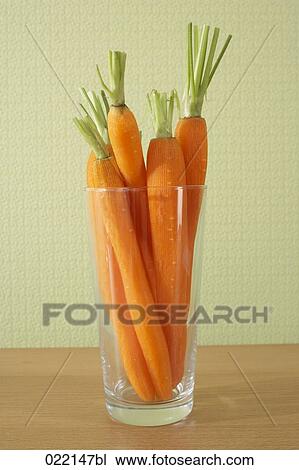 carrots in glass on table View Large Photo Image Stock Image - carrots in glass on table. Fotosearch