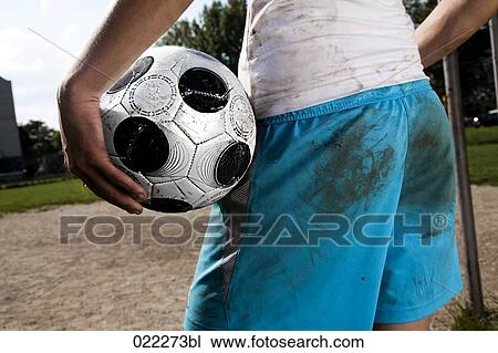 detail of female football player with ball View Large Photo Image Stock Image - detail of female football player with ball. Fotosearch