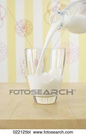 milk being poured into glass View Large Photo Image Stock Image - milk being poured into glass. Fotosearch