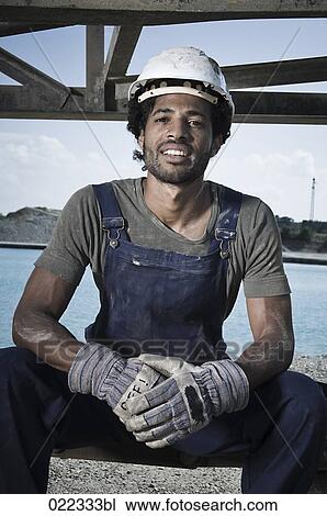portrait of black worker View Large Photo Image Stock Image - portrait of black worker. Fotosearch