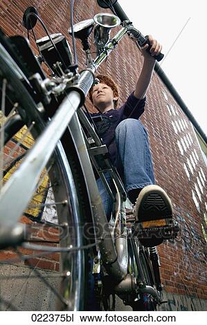 red haired boy on chopper bicycle View Large Photo Image Stock Image - red haired boy on chopper bicycle. Fotosearch