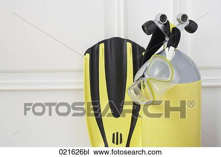 still life of equipment for scuba diving View Large Photo Image Stock Image - still life of equipment for scuba diving. Fotosearch