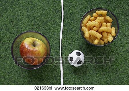 symbolic image of football snacks View Large Photo Image Stock Image - symbolic image of football snacks. Fotosearch
