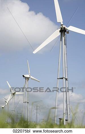 windmills in field View Large Photo Image Stock Image - windmills in field. Fotosearch