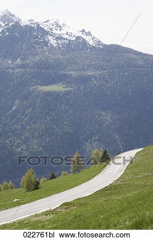 empty mountain road near Les Eucherts in France View Large Photo Image Stock Image - empty mountain road near Les Eucherts in France. Fotosearch
