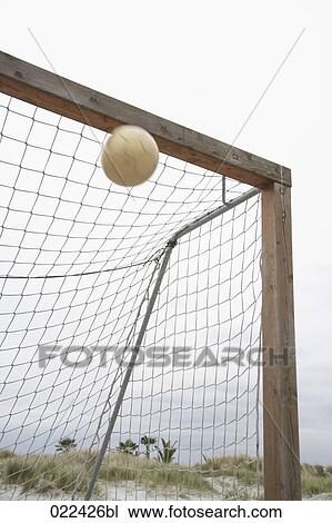 goal scored on beach at football game View Large Photo Image Stock Image - goal scored on beach at football game. Fotosearch