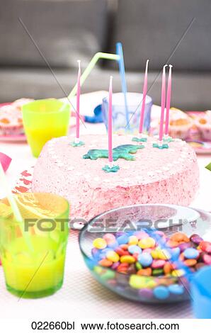 juice and cake at child´s birthday party View Large Photo Image Stock Image - juice and cake at child´s birthday party. Fotosearch
