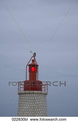 lighthouse near Sanary-sur-Mer in France View Large Photo Image Stock Image - lighthouse near Sanary-sur-Mer in France. Fotosearch