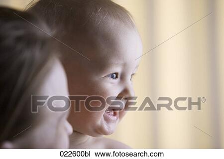 portrait of laughing baby View Large Photo Image Stock Image - portrait of laughing baby. Fotosearch