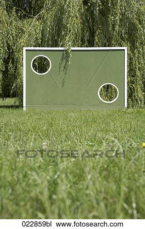 practice goal in park View Large Photo Image Stock Image - practice goal in park. Fotosearch