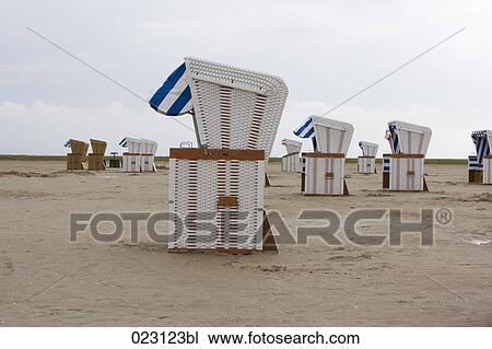 empty beach chairs on beach View Large Photo Image Stock Image - empty beach chairs on beach. Fotosearch