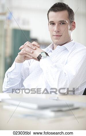 portrait of young businessman View Large Photo Image Stock Image - portrait of young businessman. Fotosearch
