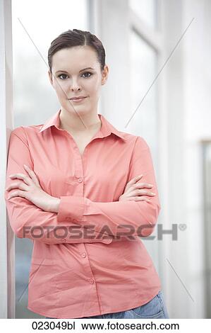 portrait of young businesswoman View Large Photo Image Stock Image - portrait of young businesswoman. Fotosearch