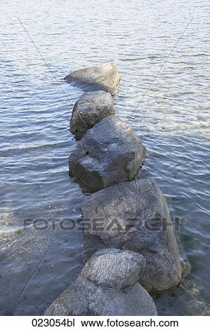 rocks on beach View Large Photo Image Stock Image - rocks on beach. Fotosearch