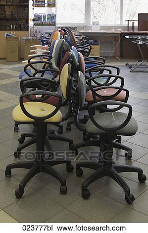 office chairs View Large Photo Image Stock Image - office chairs. Fotosearch