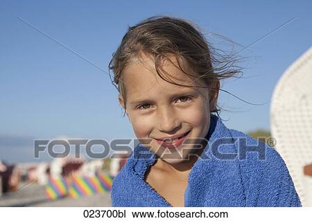 portrait of young girl on beach View Large Photo Image Stock Image - portrait of young girl on beach. Fotosearch