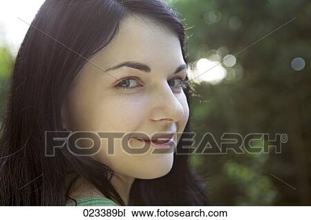 portrait of young woman View Large Photo Image Stock Image - portrait of young woman. Fotosearch