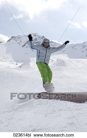 snowboarder jumping View Large Photo Image Stock Image - snowboarder jumping. Fotosearch