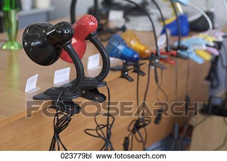 various lamps in shop View Large Photo Image Stock Image - various lamps in shop. Fotosearch