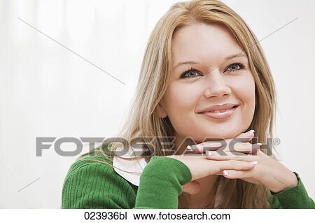 headshot of young businesswoman View Large Photo Image Stock Image - headshot of young businesswoman. Fotosearch
