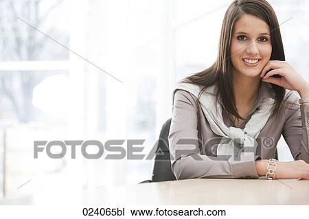 portrait of young businesswoman View Large Photo Image Stock Image - portrait of young businesswoman. Fotosearch