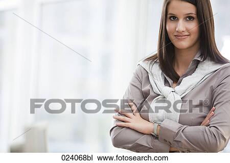 portrait of young businesswoman View Large Photo Image Stock Image - portrait of young businesswoman. Fotosearch