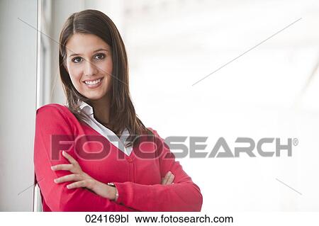 portrait of young businesswoman View Large Photo Image Stock Image - portrait of young businesswoman. Fotosearch
